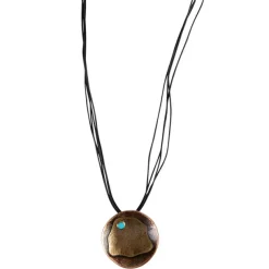 Adrift - Hammered Copper Necklace