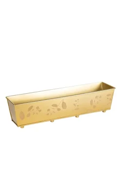 Akulu Brass Windowsill Planter