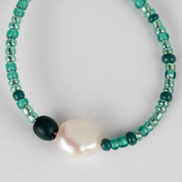 Alba Pearl Seed Hoop Earrings