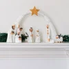 Albesia Wood Nativity