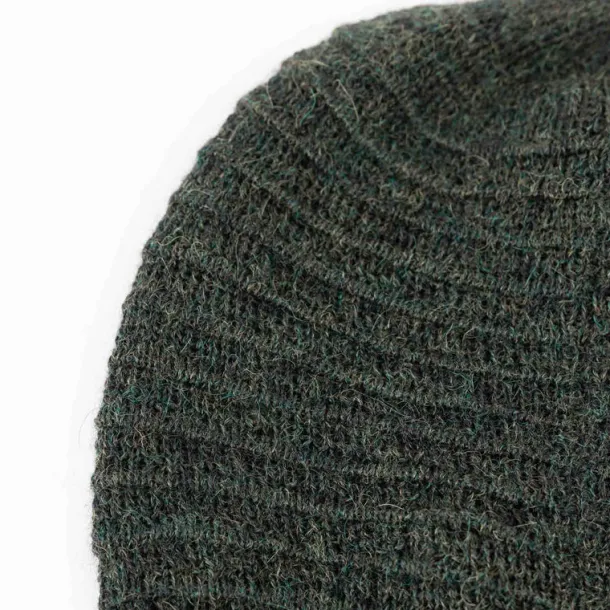 Alpaca Wool Beanie - Forest