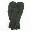 Alpaca Wool Mittens - Forest
