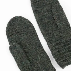 Alpaca Wool Mittens - Forest