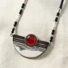 Amellal Tuareg Silver Pendant Necklace