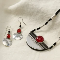 Amellal Tuareg Silver Pendant Necklace