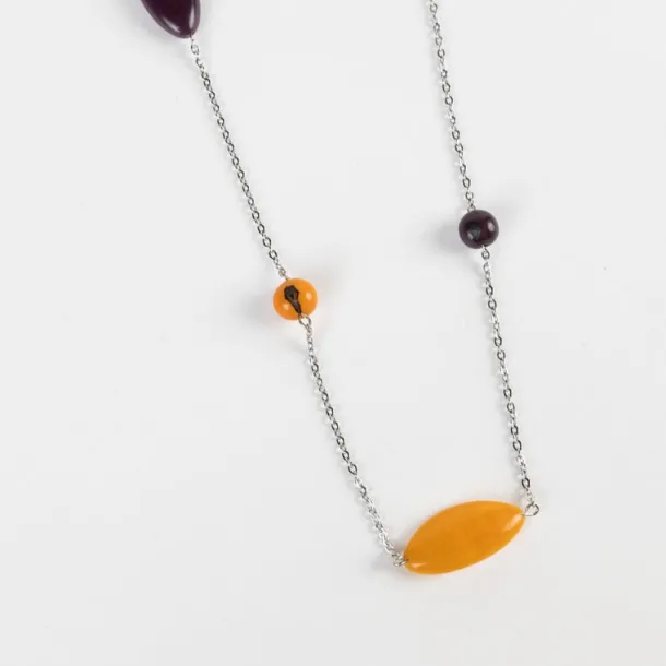 Amethyst Hues Tagua Necklace