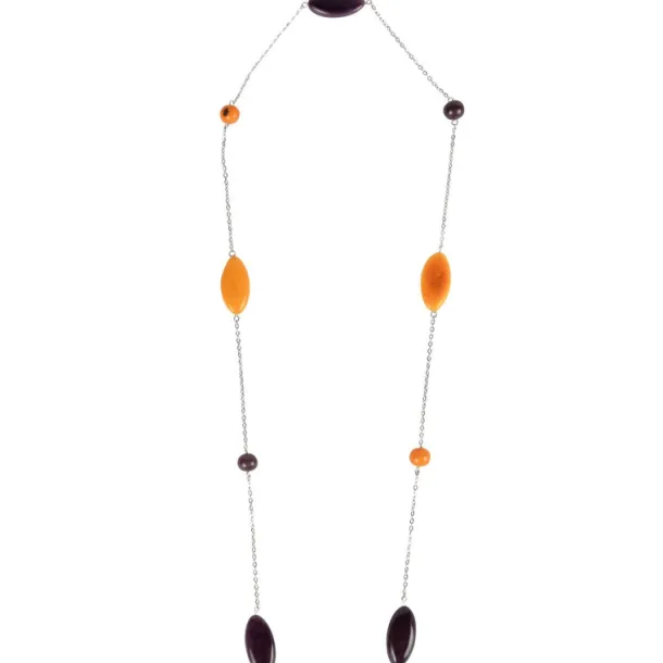 Amethyst Hues Tagua Necklace