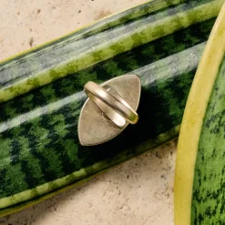 Amkha Silver & Turquoise Ring