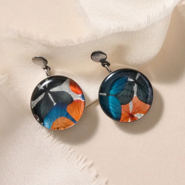 Antonella Flower Petal Drop Earrings