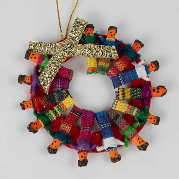 Around the World Wreath Ornament