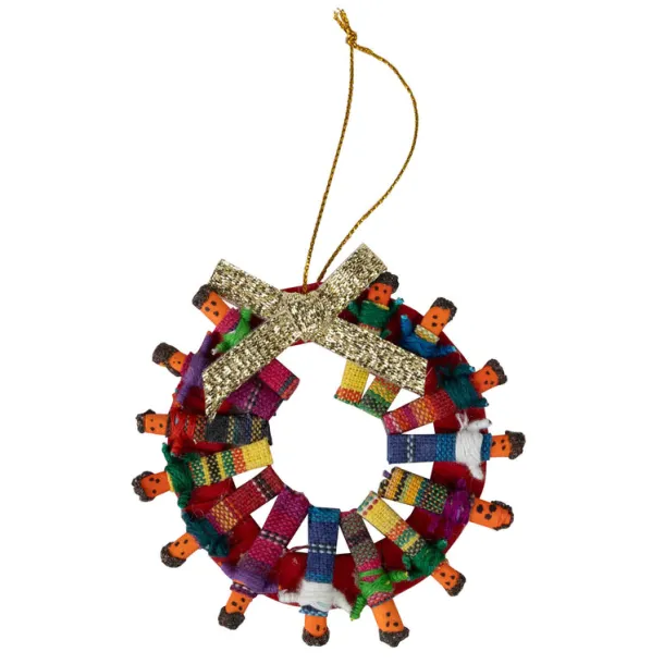 Around the World Wreath Ornament