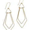 Art Deco Wire Earrings