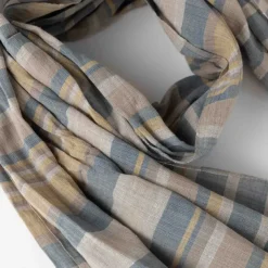 Autumnal Bliss Striped Scarf