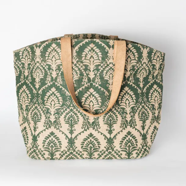 Azmin Damask Tote