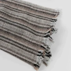 Bagmati Houndstooth Wool Scarf