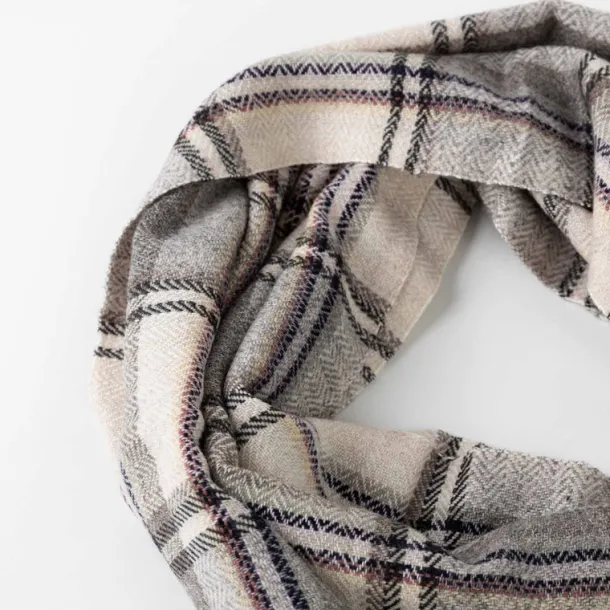Bagmati Plaid Wool Scarf