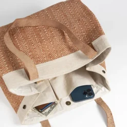 Balmy Jute & Cotton Bag