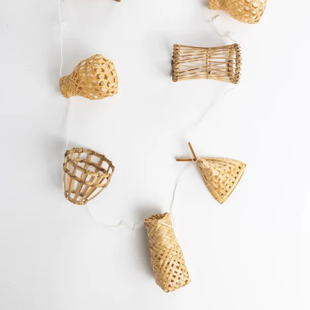 Bamboo Basket Garland