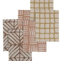 Batik Fabric Cards - Set of 6