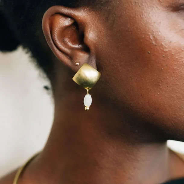 Bead Drop Earrings