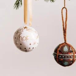 Beaded Ball Ornament