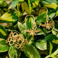 Bee Charmed Dangle Earrings