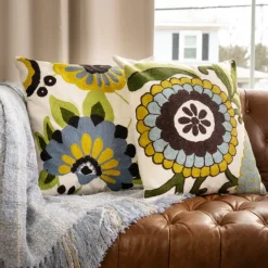 Bela Embroidered Pillow