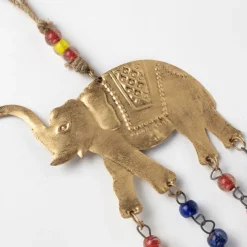 Bhaagy Lucky Elephant Recycled Iron Chime
