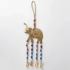 Bhaagy Lucky Elephant Recycled Iron Chime