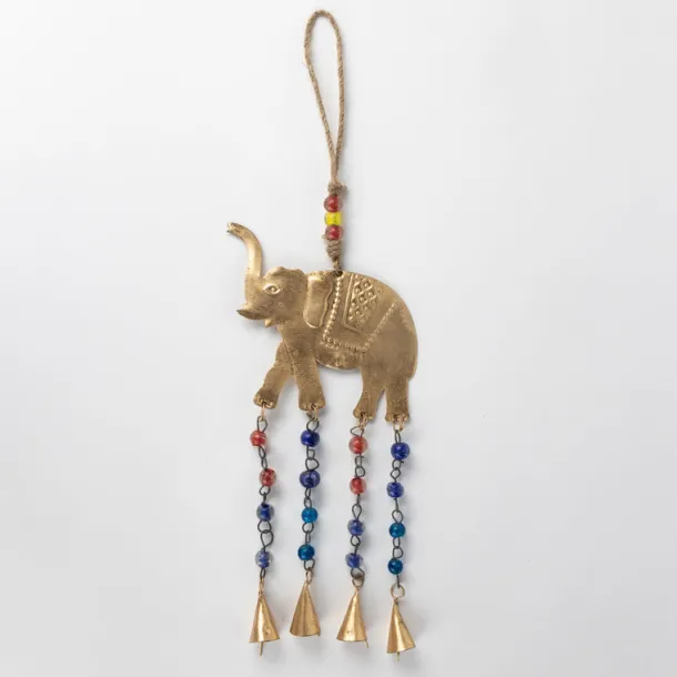 Bhaagy Lucky Elephant Recycled Iron Chime