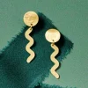 Bhavin Snake Post Earrings