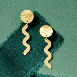 Bhavin Snake Post Earrings