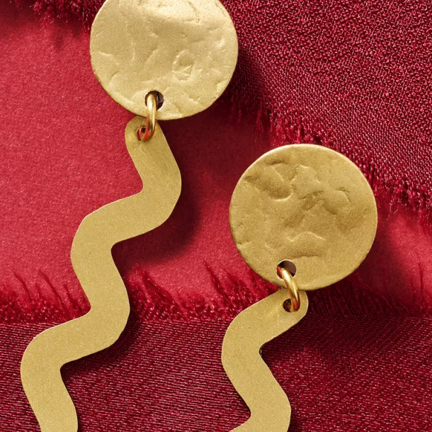 Bhavin Snake Post Earrings