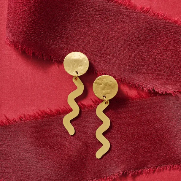 Bhavin Snake Post Earrings