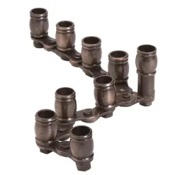 Bicycle Chain Menorah
