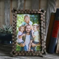 Bicycle Chain Picture Frame