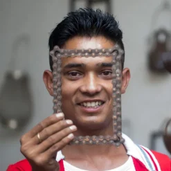 Bicycle Chain Picture Frame