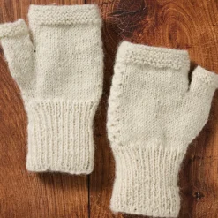 Blissful Flowers Embroidered Wrist Warmers