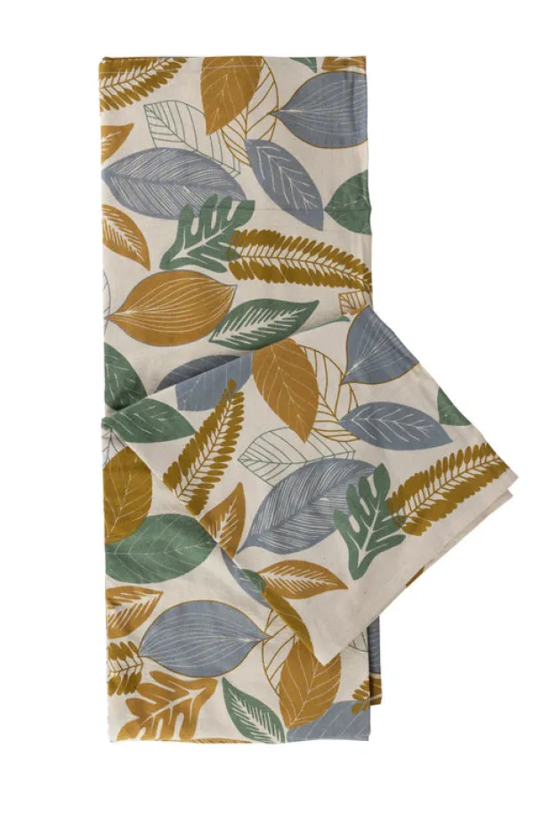Blue Autumn Rectangular Tablecloth