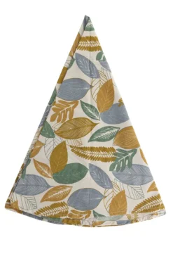 Blue Autumn Round Tablecloth