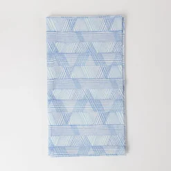 Blue Retro Table Runner