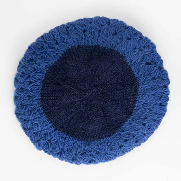 Blueberry Wool Beret