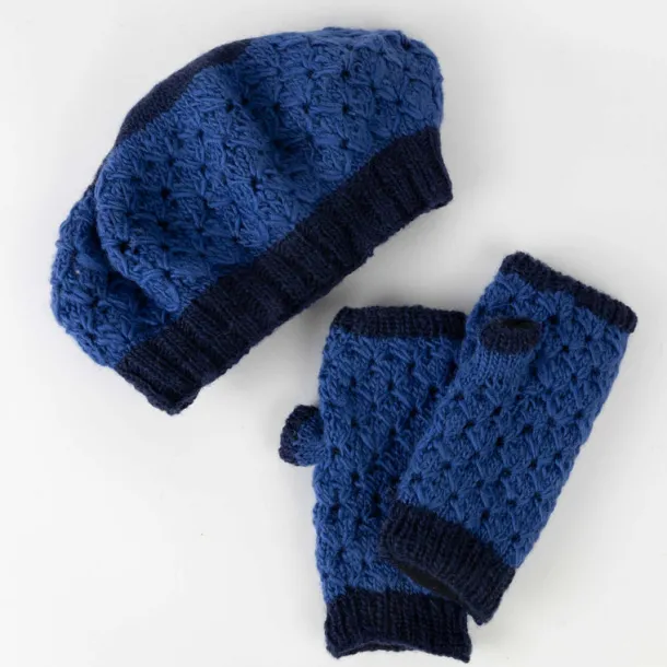 Blueberry Wool Beret