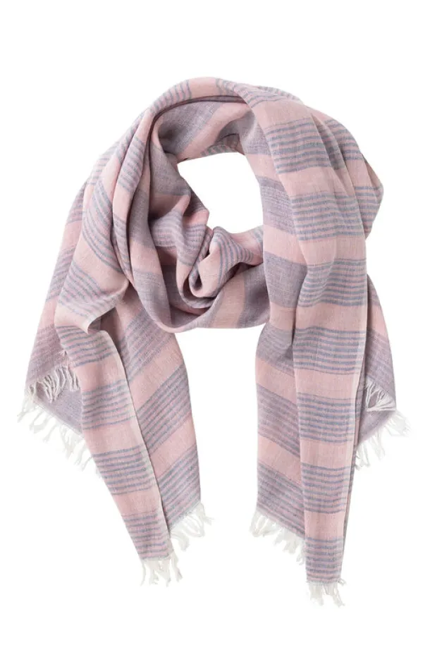 Blush Stripes Scarf