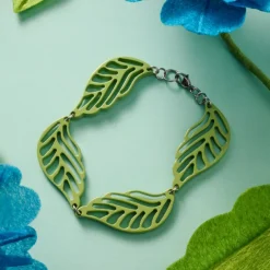 Bodhi Painted Leaves Bracelet