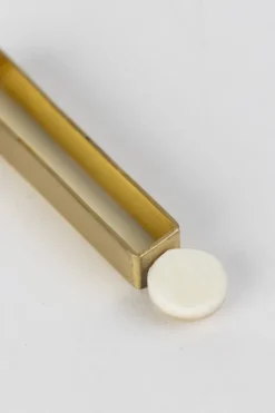 Brass Exclamation Point Earrings