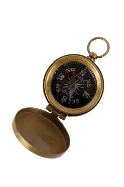 Brass Pocket Compass