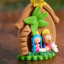Bread Dough Mini Nativity