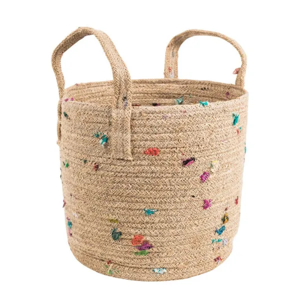 Bright Bits Jute Basket