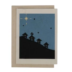 Bright Night Handmade Greeting Card